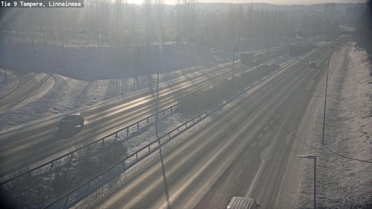 Weather Camera Image Väg 9 Tammerfors, Linnainmaa, Tampere, Pirkanmaa
