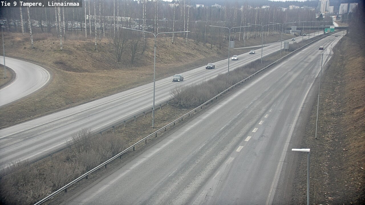 Weather Camera Image Road 9 Tampere, Linnainmaa, Tampere, Pirkanmaa