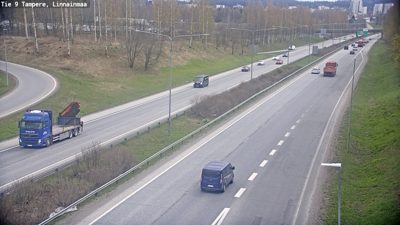 Weather Camera Image Road 9 Tampere, Linnainmaa, Tampere, Pirkanmaa