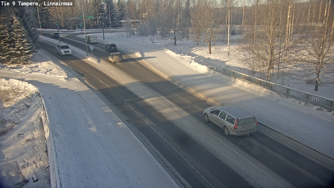 Weather Camera Image Väg 9 Tammerfors, Linnainmaa, Tampere, Pirkanmaa