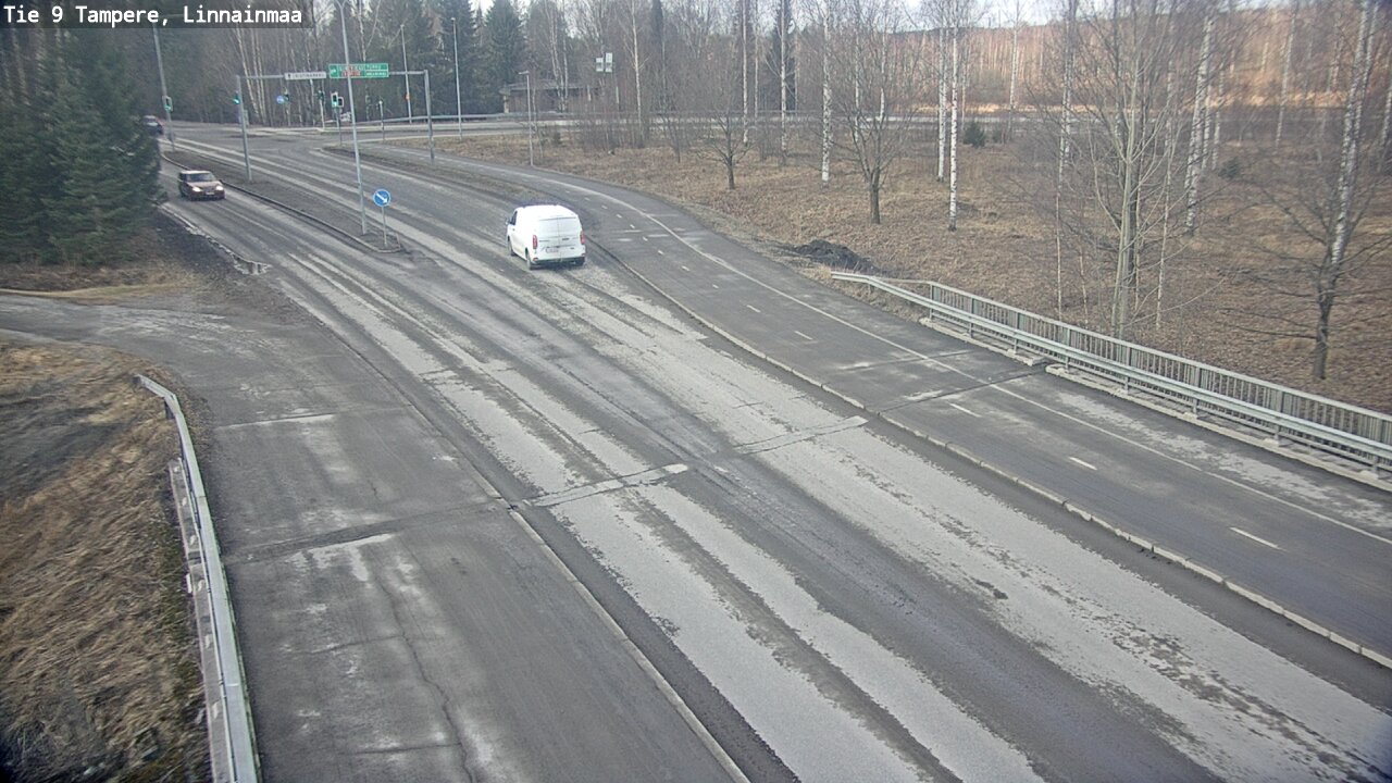 Weather Camera Image Väg 9 Tammerfors, Linnainmaa, Tampere, Pirkanmaa