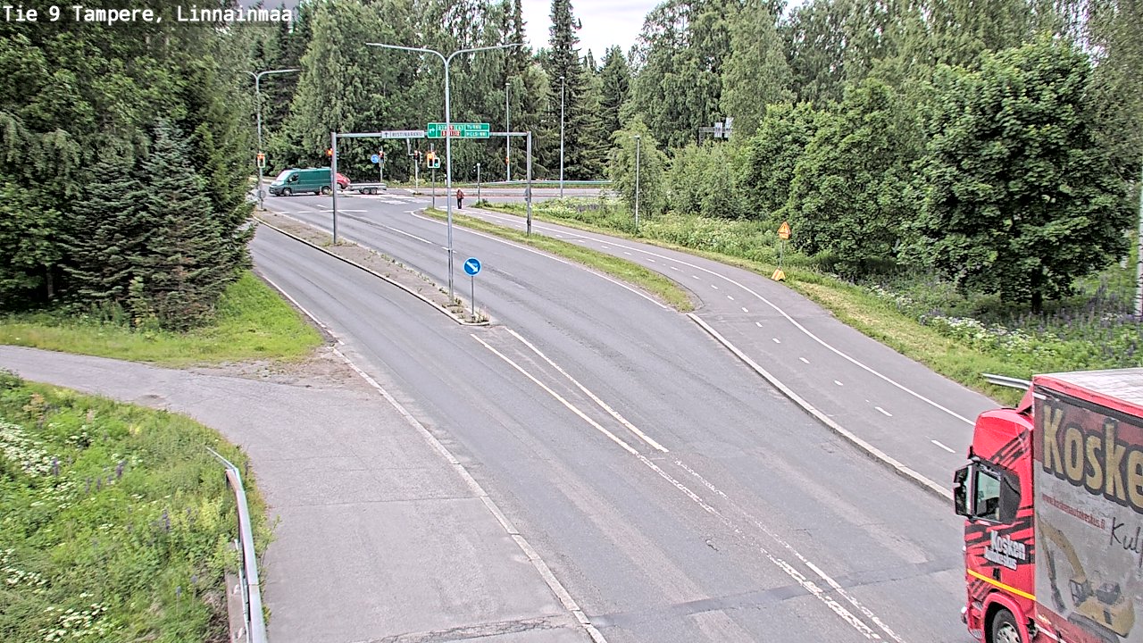 Weather Camera Image Road 9 Tampere, Linnainmaa, Tampere, Pirkanmaa