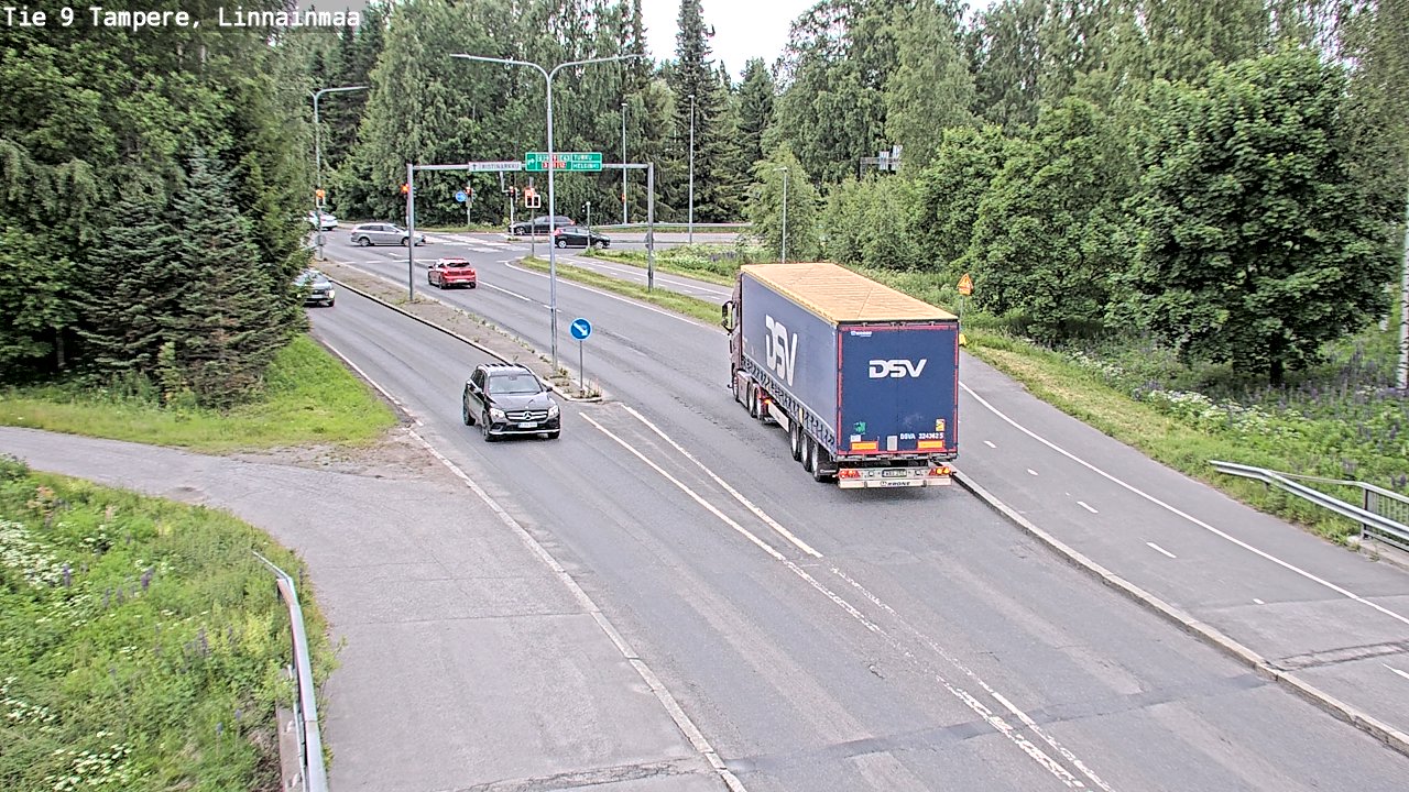 Weather Camera Image Road 9 Tampere, Linnainmaa, Tampere, Pirkanmaa
