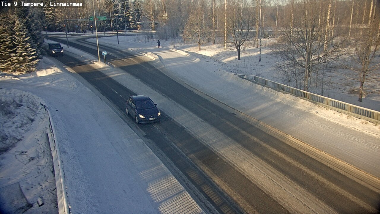Weather Camera Image Väg 9 Tammerfors, Linnainmaa, Tampere, Pirkanmaa
