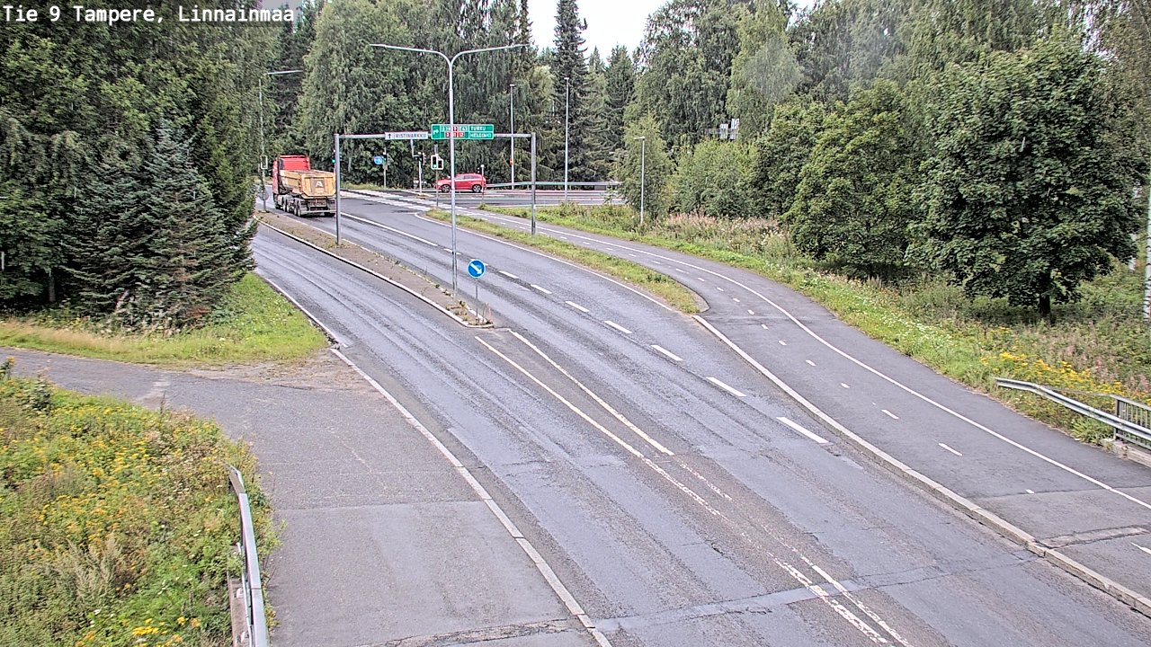 Weather Camera Image Road 9 Tampere, Linnainmaa, Tampere, Pirkanmaa
