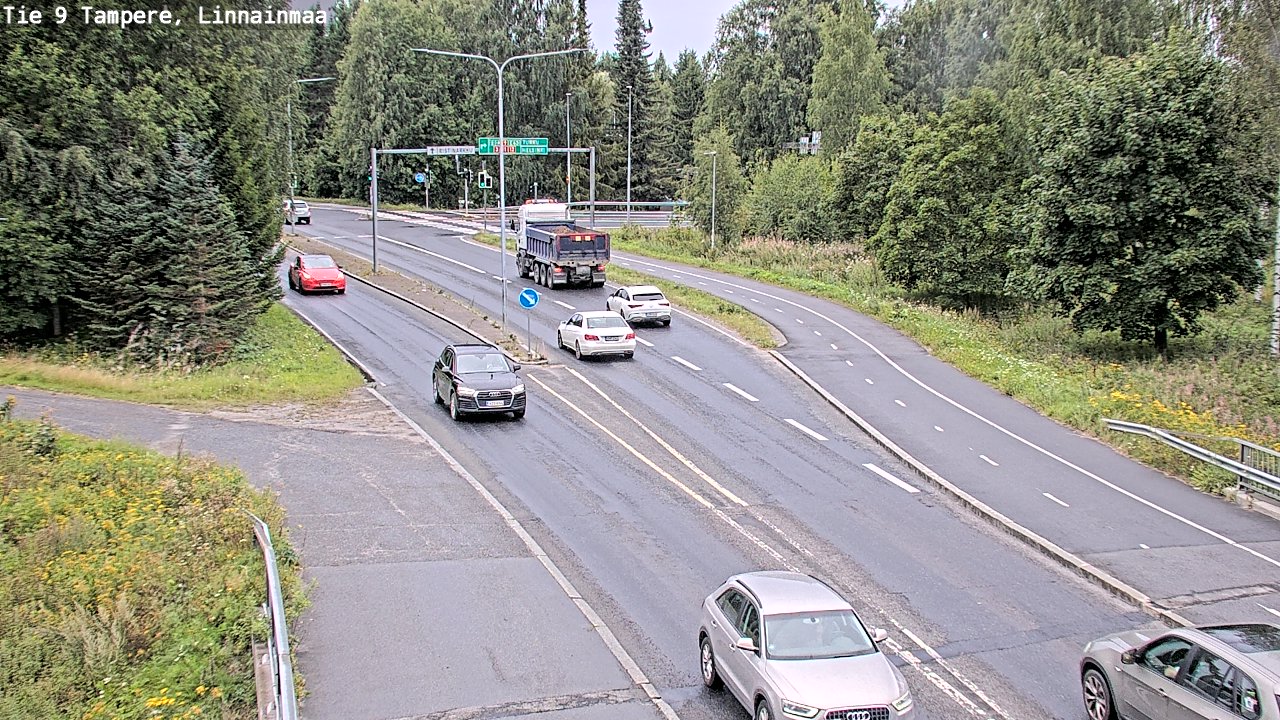 Weather Camera Image Road 9 Tampere, Linnainmaa, Tampere, Pirkanmaa