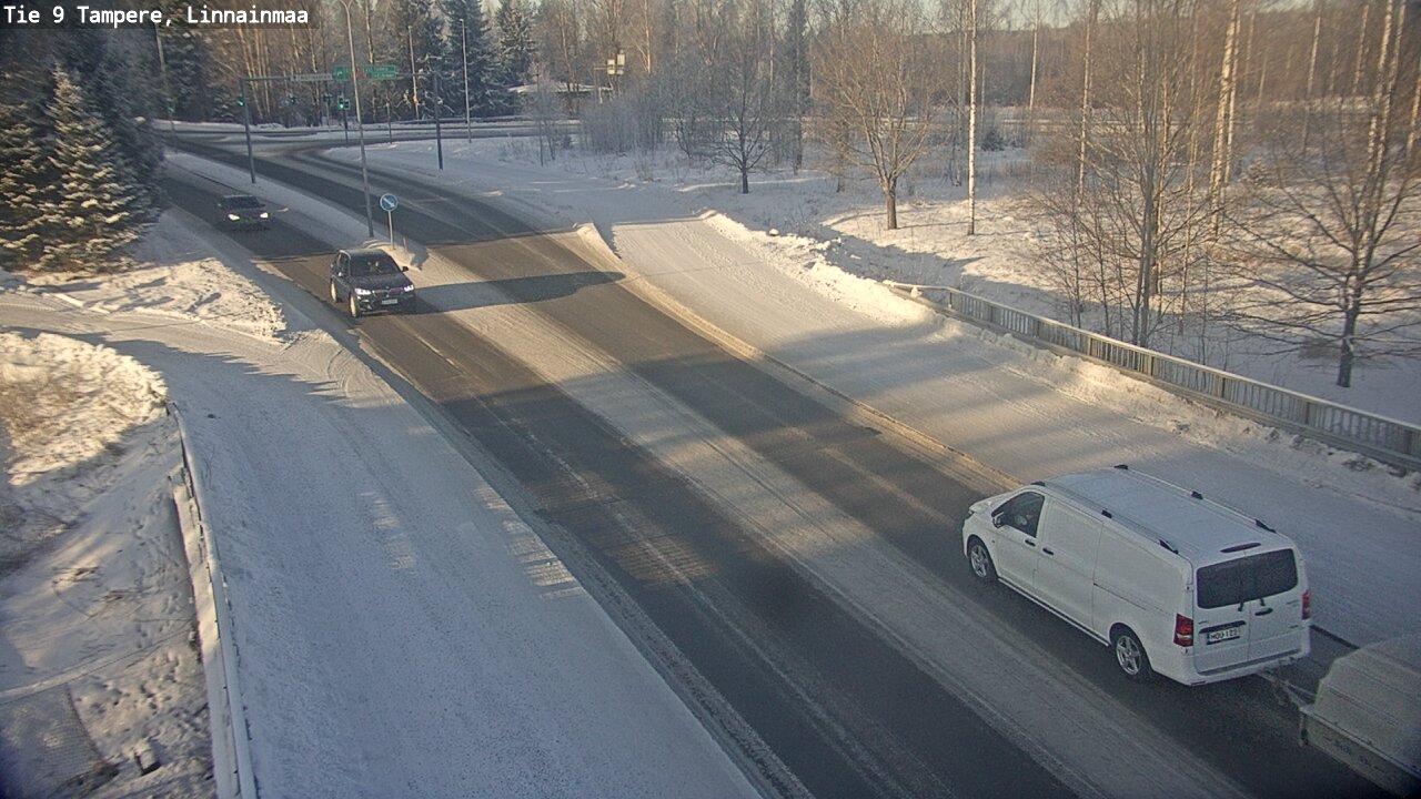 Weather Camera Image Väg 9 Tammerfors, Linnainmaa, Tampere, Pirkanmaa