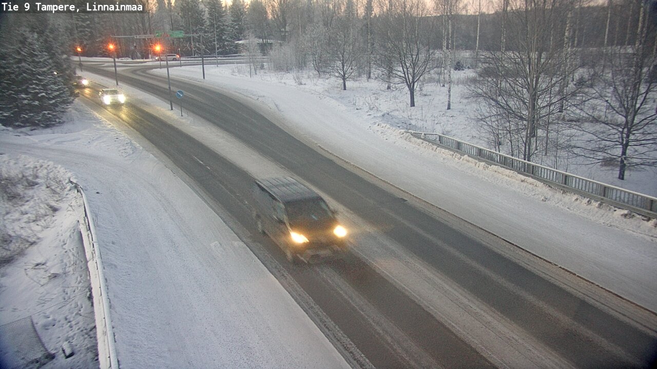 Weather Camera Image Väg 9 Tammerfors, Linnainmaa, Tampere, Pirkanmaa