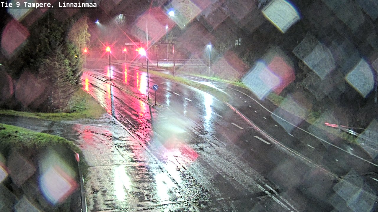 Weather Camera Image Väg 9 Tammerfors, Linnainmaa, Tampere, Pirkanmaa