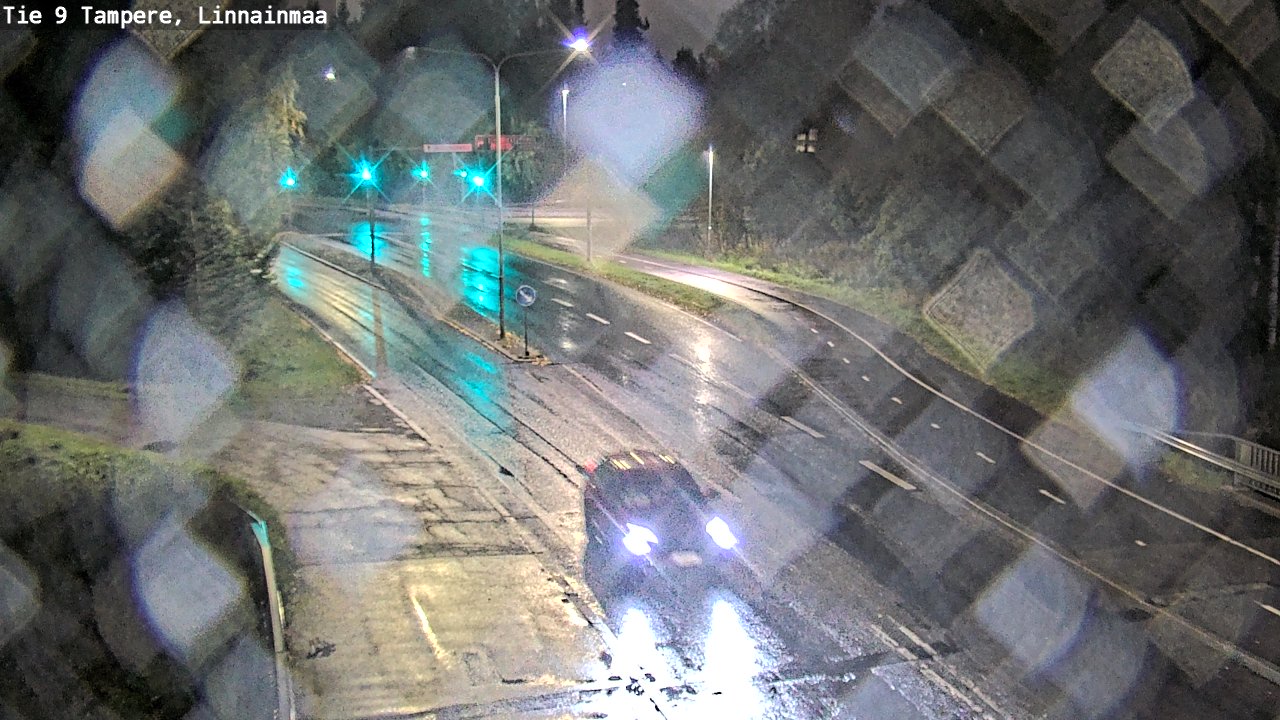 Weather Camera Image Väg 9 Tammerfors, Linnainmaa, Tampere, Pirkanmaa
