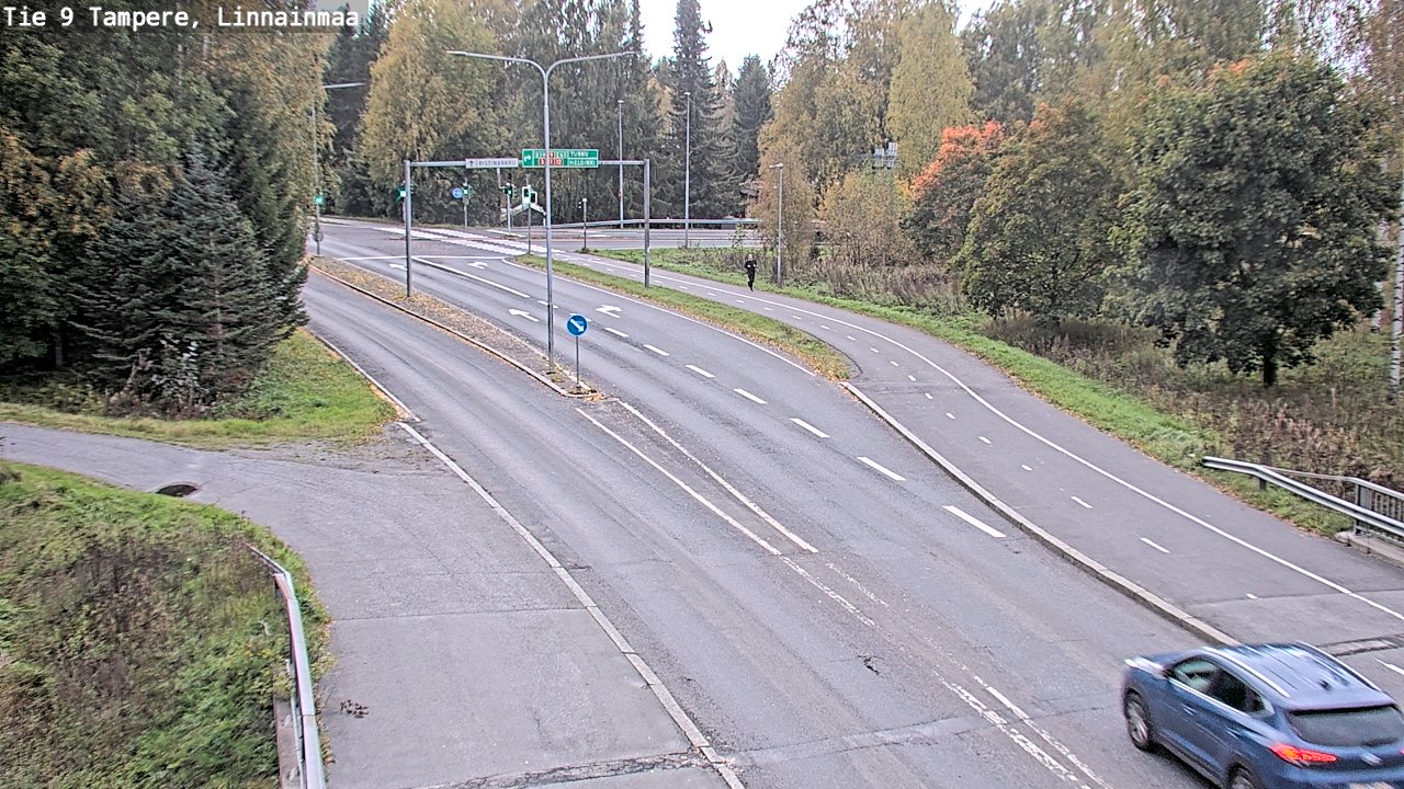 Weather Camera Image Väg 9 Tammerfors, Linnainmaa, Tampere, Pirkanmaa