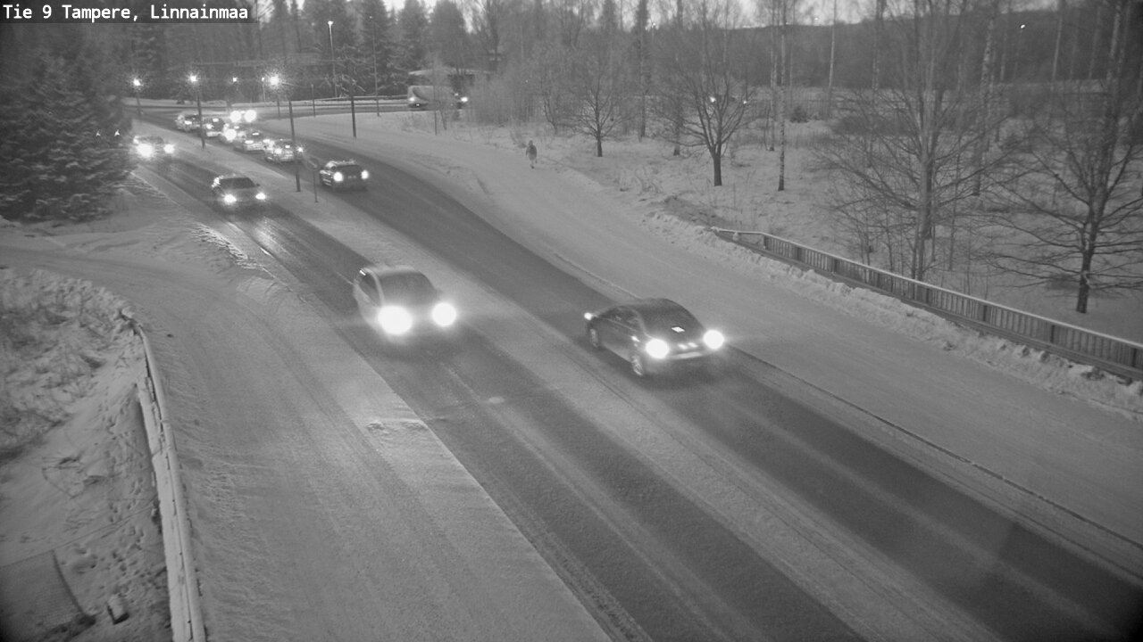 Weather Camera Image Väg 9 Tammerfors, Linnainmaa, Tampere, Pirkanmaa