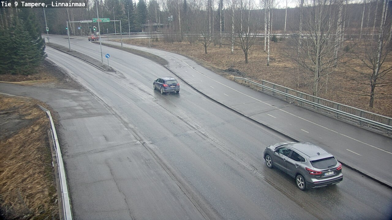 Weather Camera Image Väg 9 Tammerfors, Linnainmaa, Tampere, Pirkanmaa