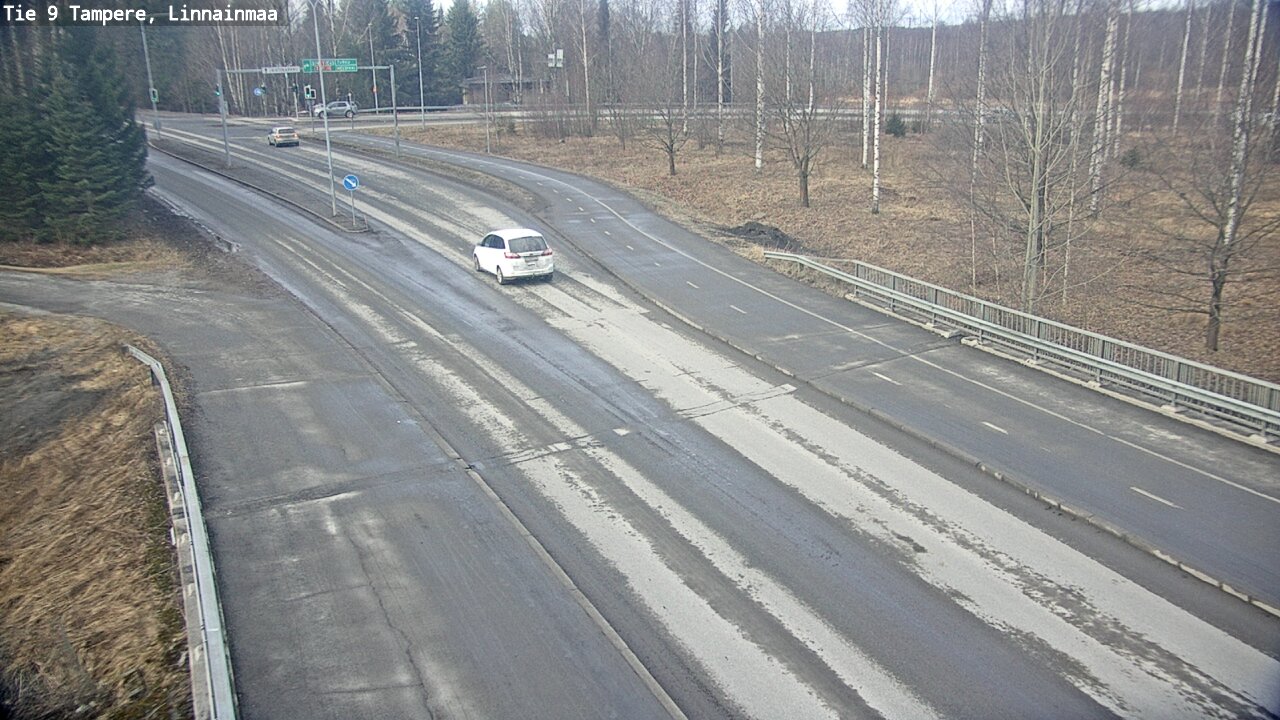 Weather Camera Image Väg 9 Tammerfors, Linnainmaa, Tampere, Pirkanmaa
