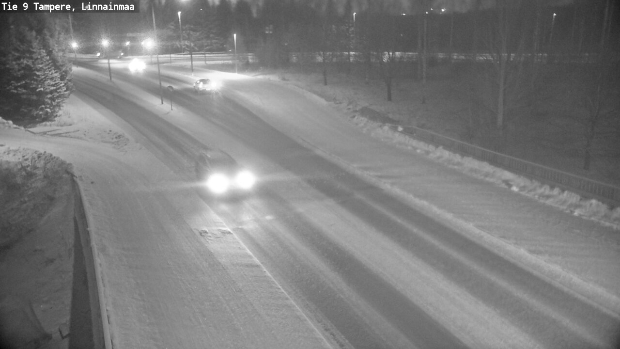Weather Camera Image Väg 9 Tammerfors, Linnainmaa, Tampere, Pirkanmaa