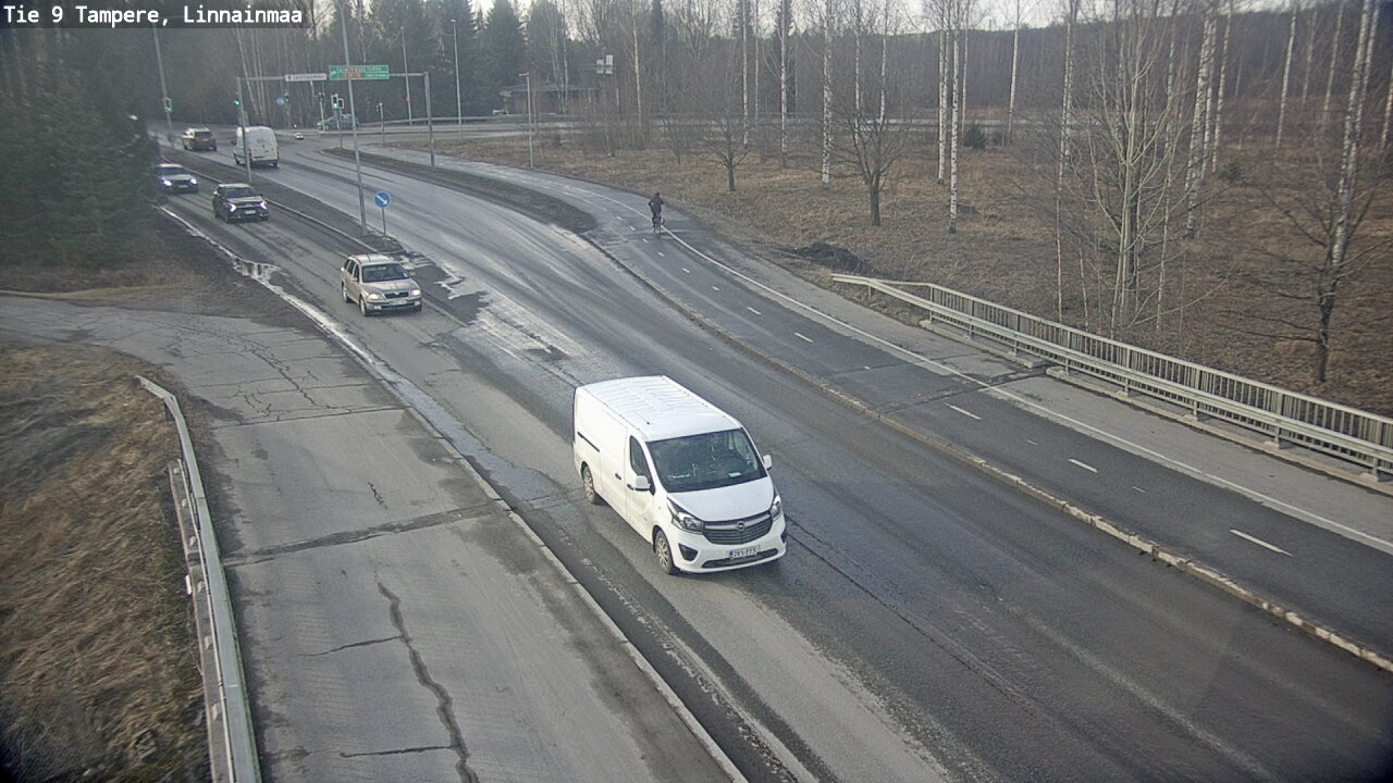 Weather Camera Image Väg 9 Tammerfors, Linnainmaa, Tampere, Pirkanmaa