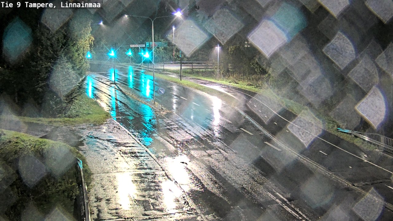 Weather Camera Image Väg 9 Tammerfors, Linnainmaa, Tampere, Pirkanmaa