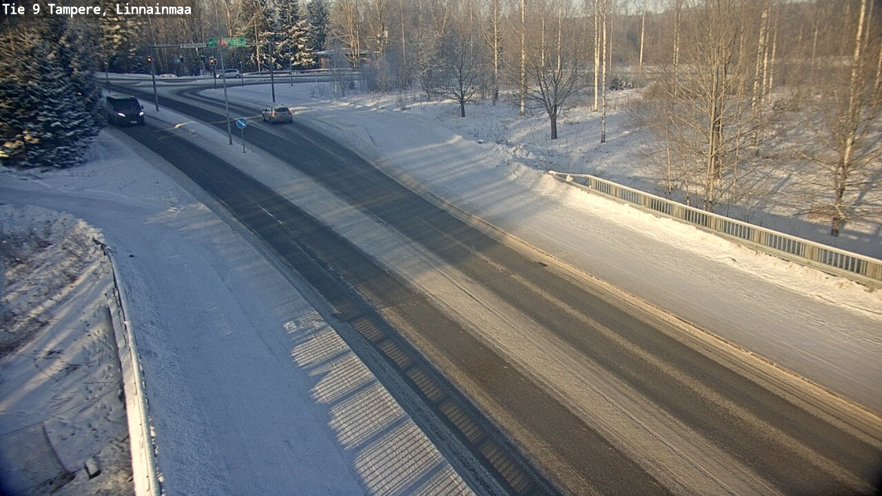 Weather Camera Image Väg 9 Tammerfors, Linnainmaa, Tampere, Pirkanmaa