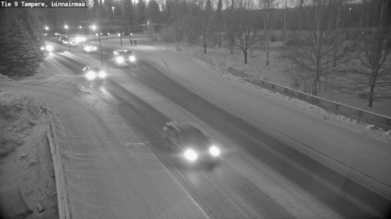 Weather Camera Image Väg 9 Tammerfors, Linnainmaa, Tampere, Pirkanmaa