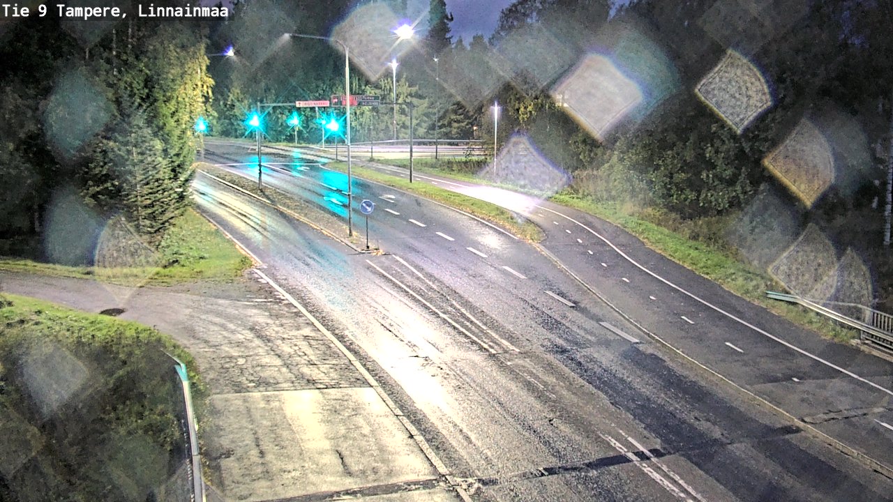 Weather Camera Image Väg 9 Tammerfors, Linnainmaa, Tampere, Pirkanmaa