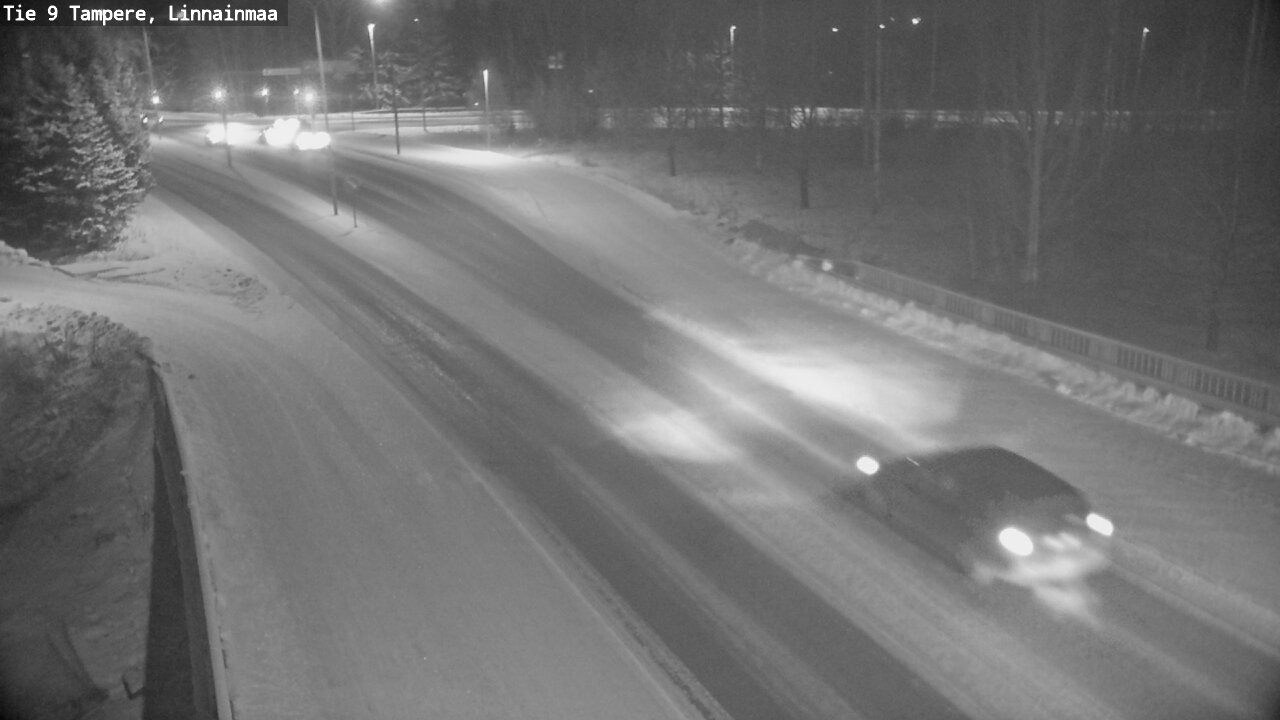 Weather Camera Image Väg 9 Tammerfors, Linnainmaa, Tampere, Pirkanmaa
