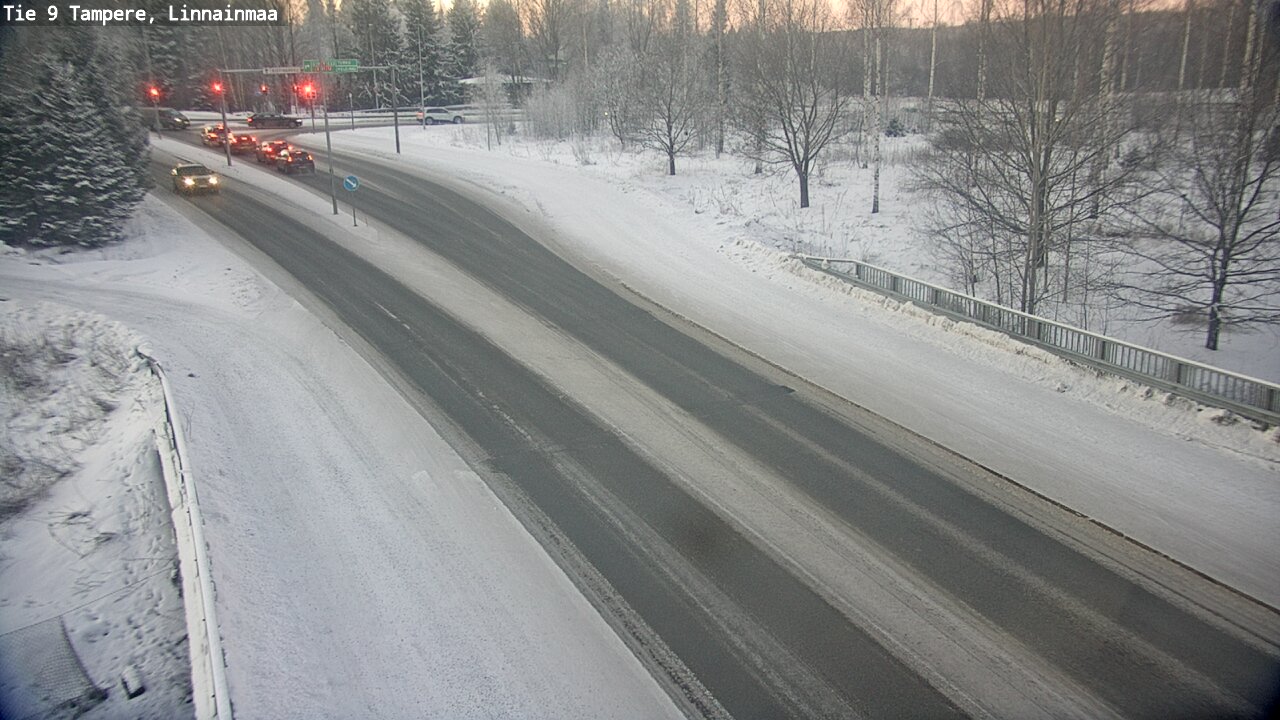 Weather Camera Image Väg 9 Tammerfors, Linnainmaa, Tampere, Pirkanmaa