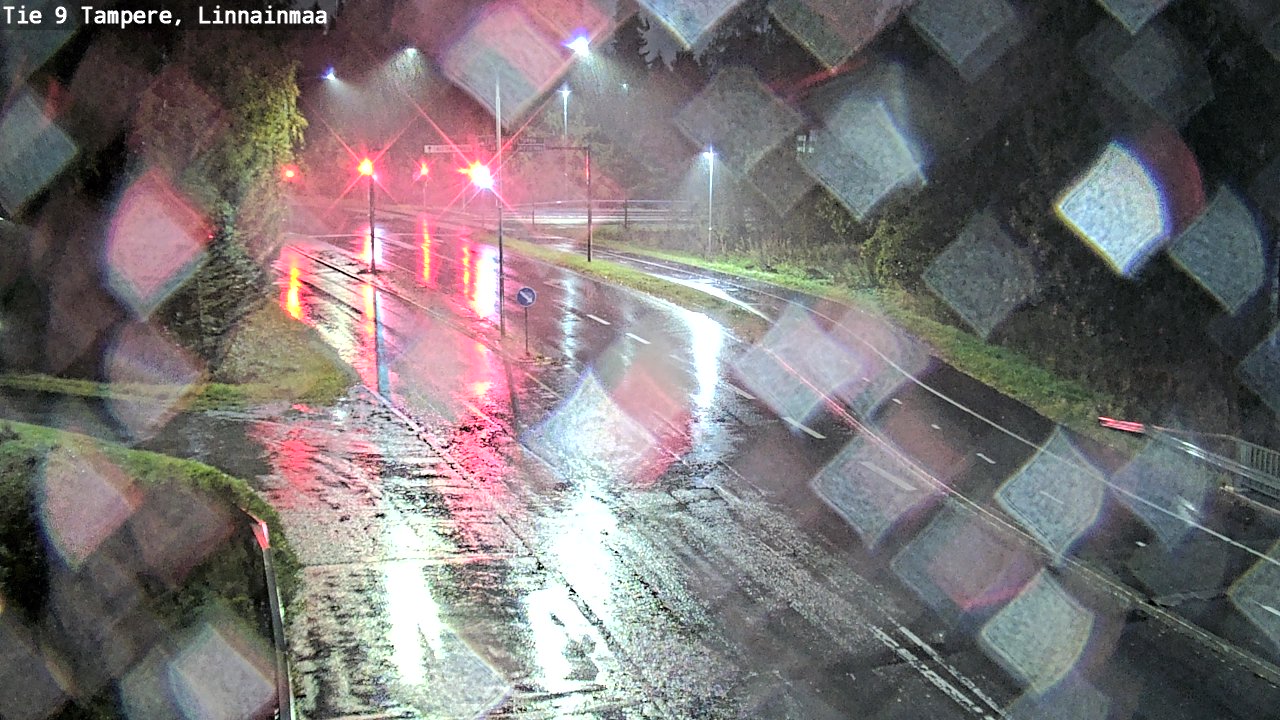 Weather Camera Image Väg 9 Tammerfors, Linnainmaa, Tampere, Pirkanmaa