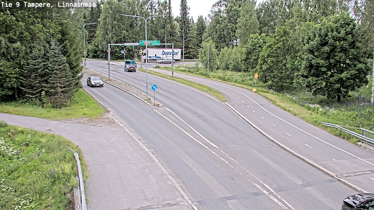 Weather Camera Image Road 9 Tampere, Linnainmaa, Tampere, Pirkanmaa