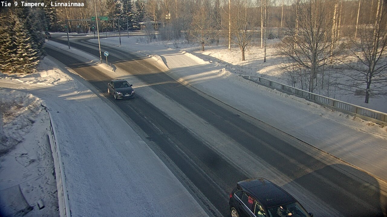 Weather Camera Image Väg 9 Tammerfors, Linnainmaa, Tampere, Pirkanmaa