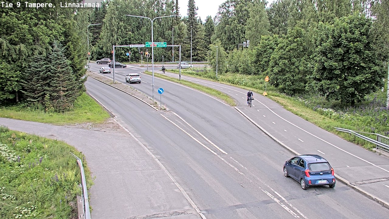 Weather Camera Image Road 9 Tampere, Linnainmaa, Tampere, Pirkanmaa