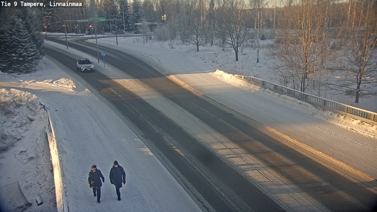 Weather Camera Image Väg 9 Tammerfors, Linnainmaa, Tampere, Pirkanmaa