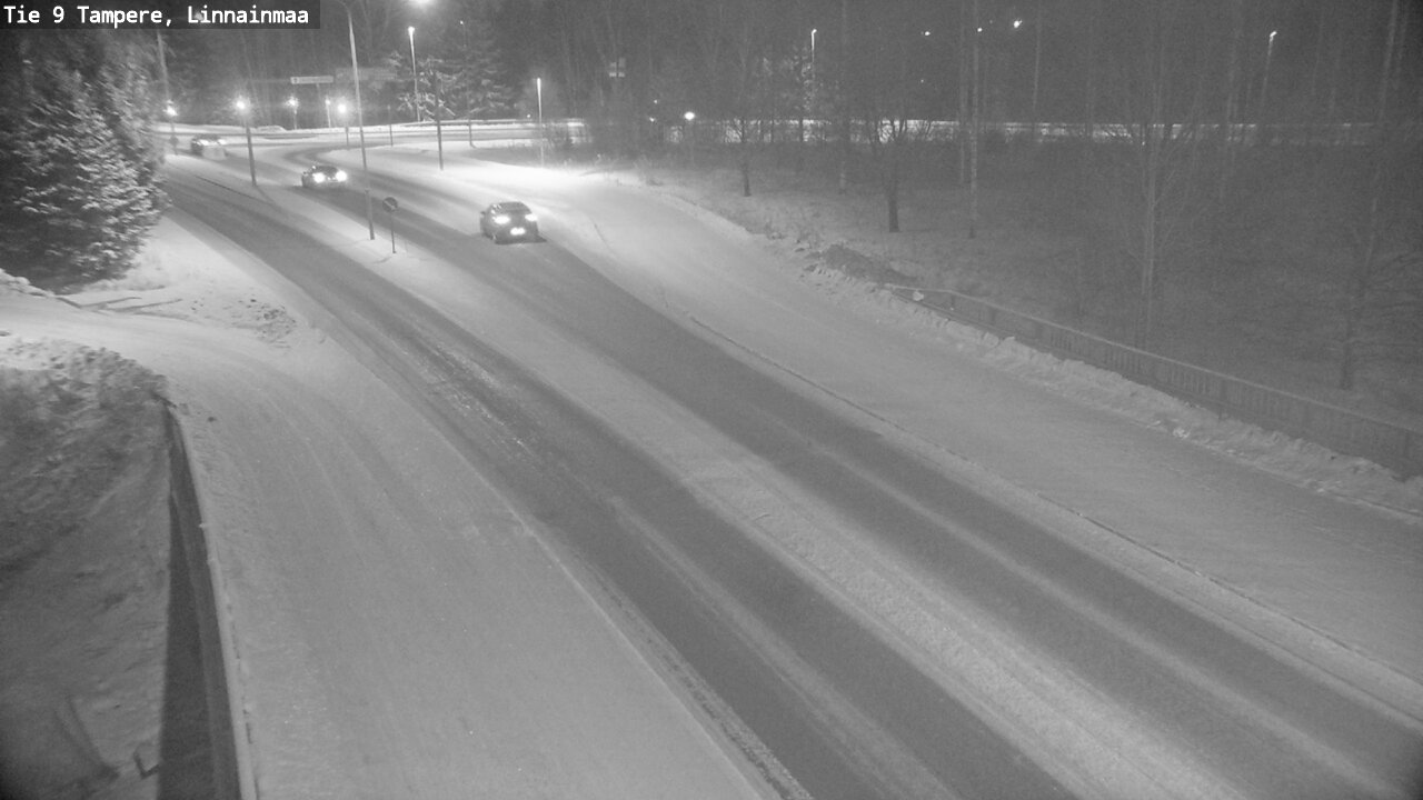 Weather Camera Image Väg 9 Tammerfors, Linnainmaa, Tampere, Pirkanmaa