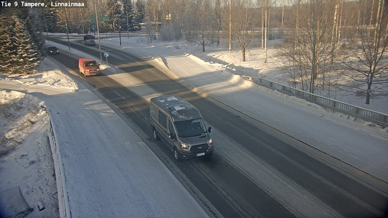 Weather Camera Image Väg 9 Tammerfors, Linnainmaa, Tampere, Pirkanmaa
