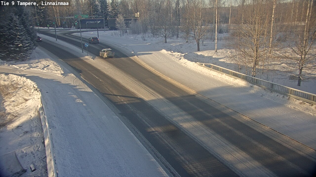 Weather Camera Image Väg 9 Tammerfors, Linnainmaa, Tampere, Pirkanmaa