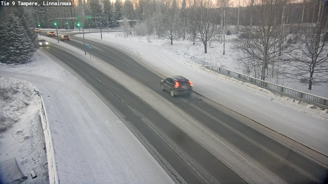 Weather Camera Image Väg 9 Tammerfors, Linnainmaa, Tampere, Pirkanmaa