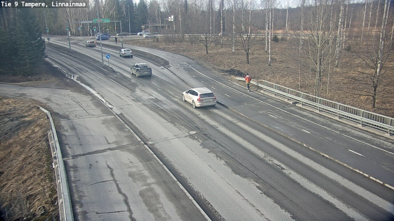Weather Camera Image Väg 9 Tammerfors, Linnainmaa, Tampere, Pirkanmaa