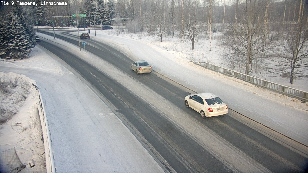Weather Camera Image Väg 9 Tammerfors, Linnainmaa, Tampere, Pirkanmaa