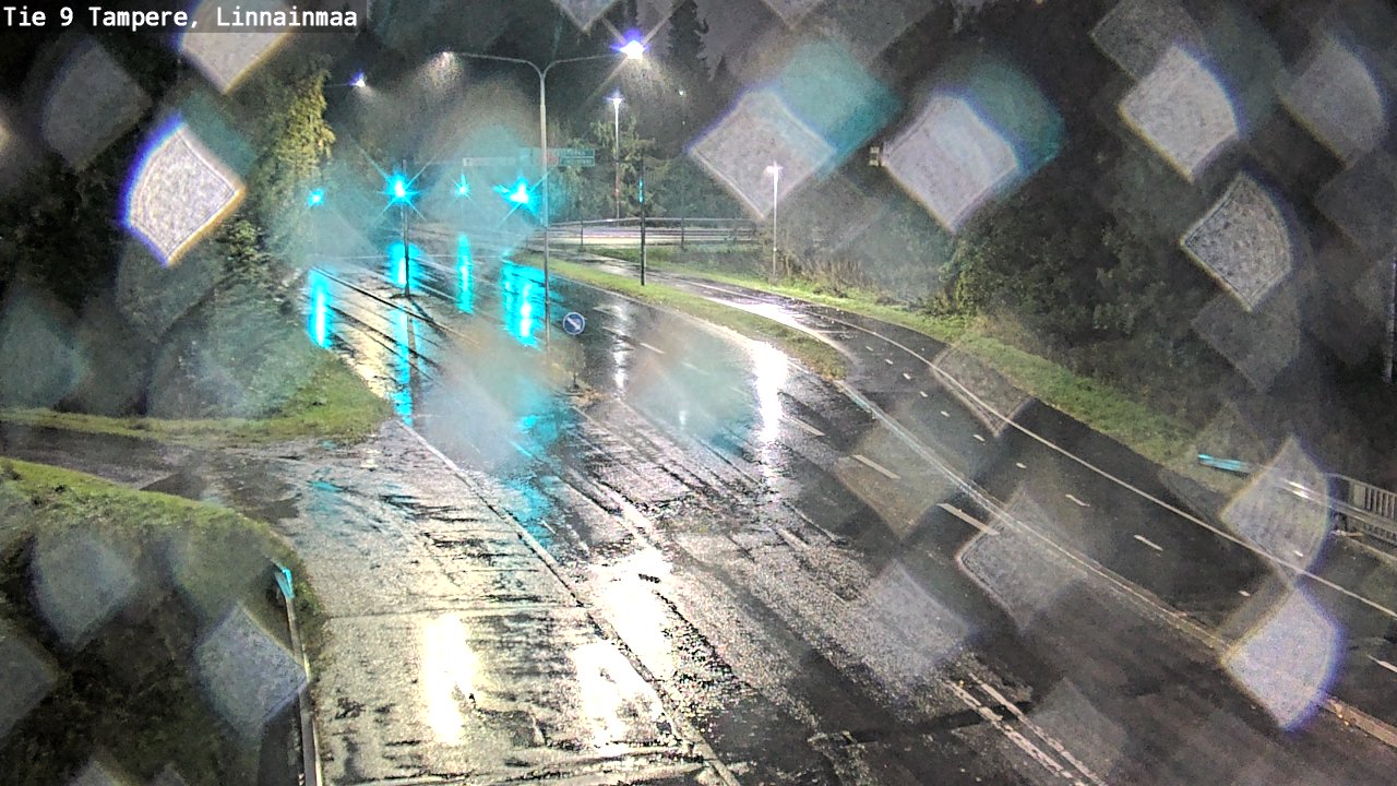 Weather Camera Image Väg 9 Tammerfors, Linnainmaa, Tampere, Pirkanmaa