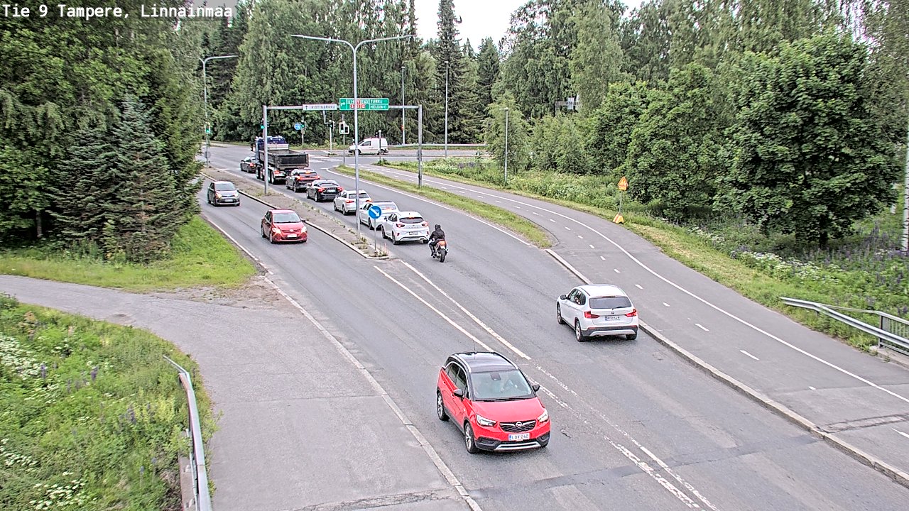 Weather Camera Image Road 9 Tampere, Linnainmaa, Tampere, Pirkanmaa