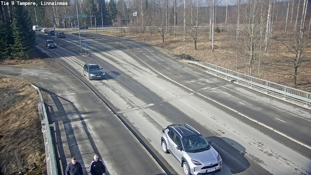 Weather Camera Image Väg 9 Tammerfors, Linnainmaa, Tampere, Pirkanmaa
