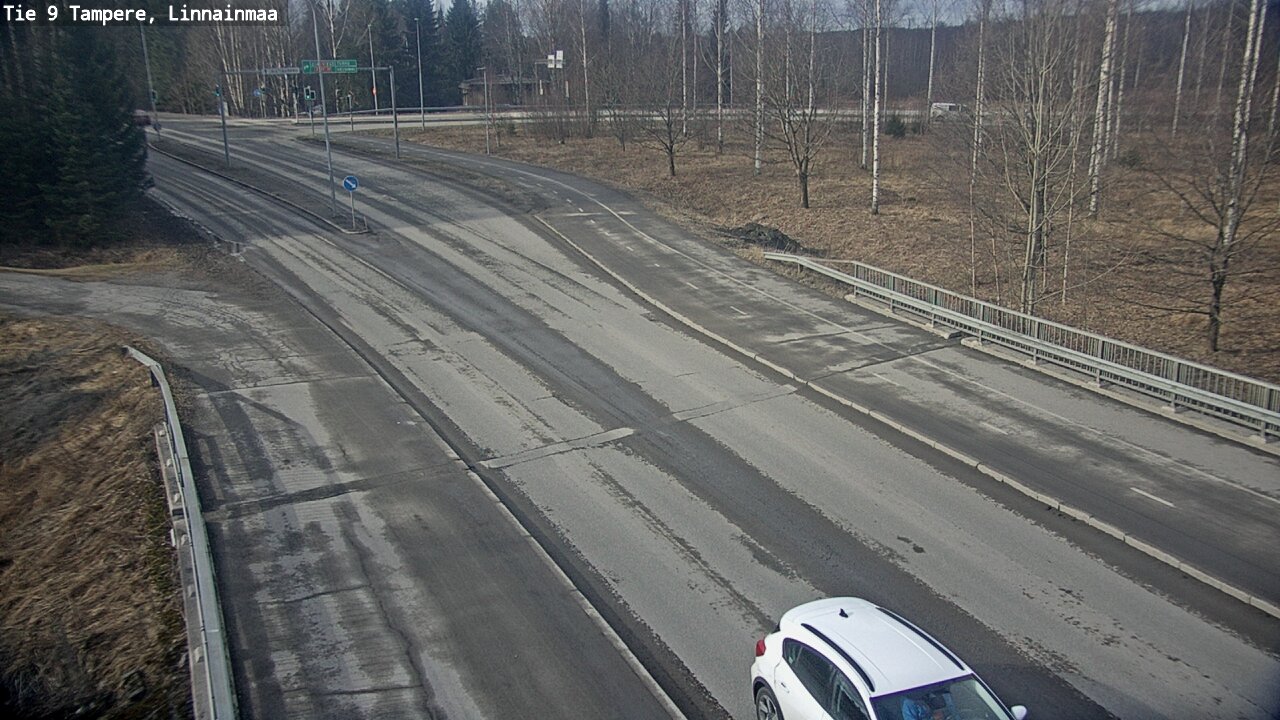 Weather Camera Image Väg 9 Tammerfors, Linnainmaa, Tampere, Pirkanmaa