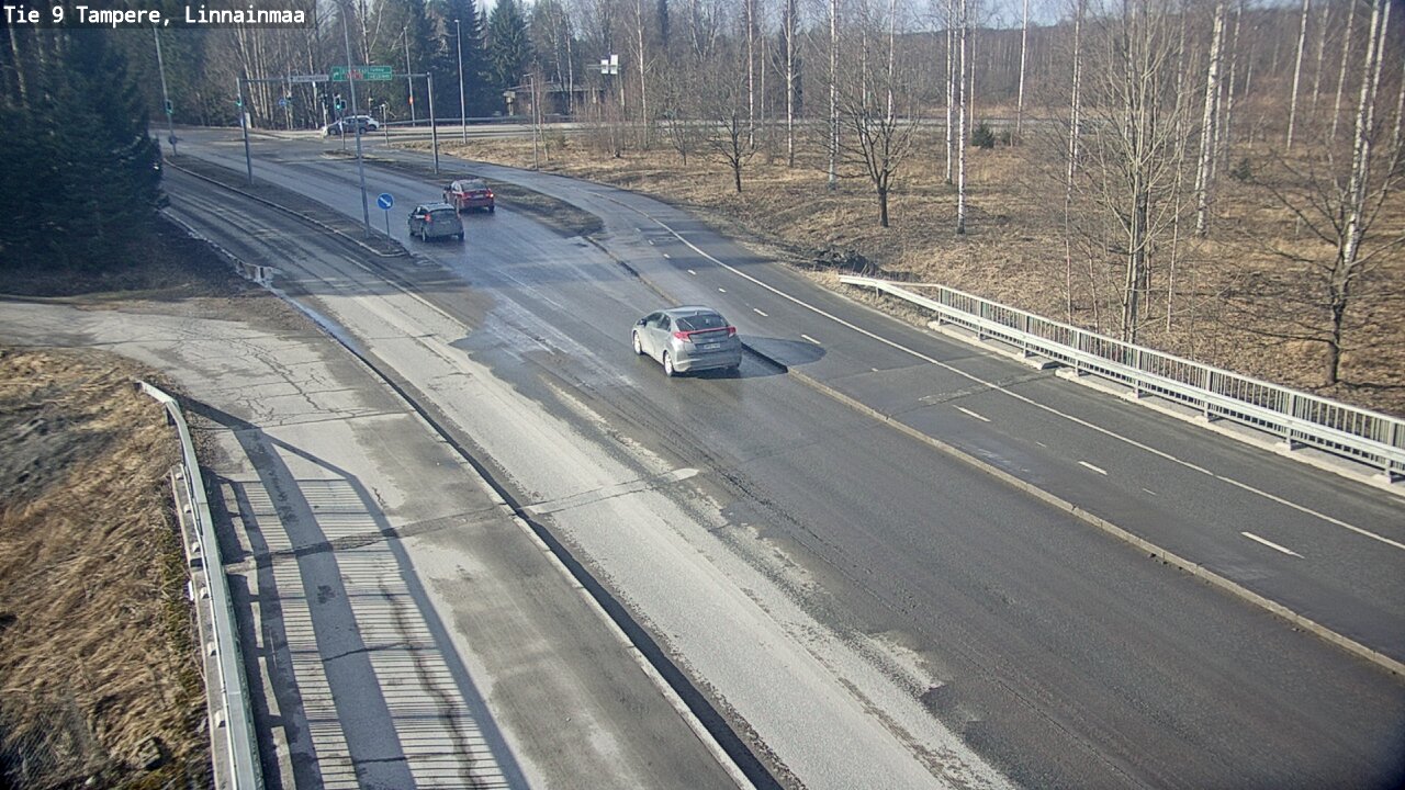Weather Camera Image Väg 9 Tammerfors, Linnainmaa, Tampere, Pirkanmaa