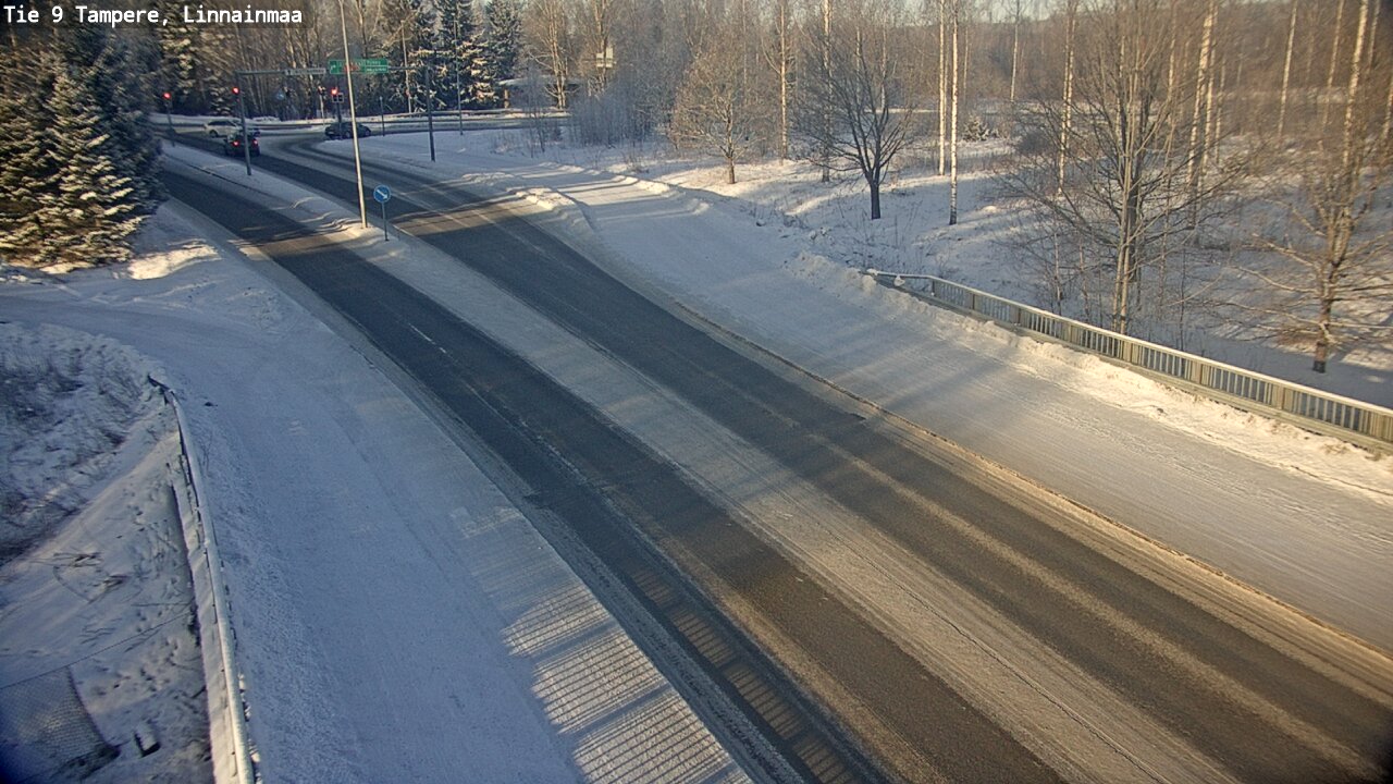 Weather Camera Image Väg 9 Tammerfors, Linnainmaa, Tampere, Pirkanmaa