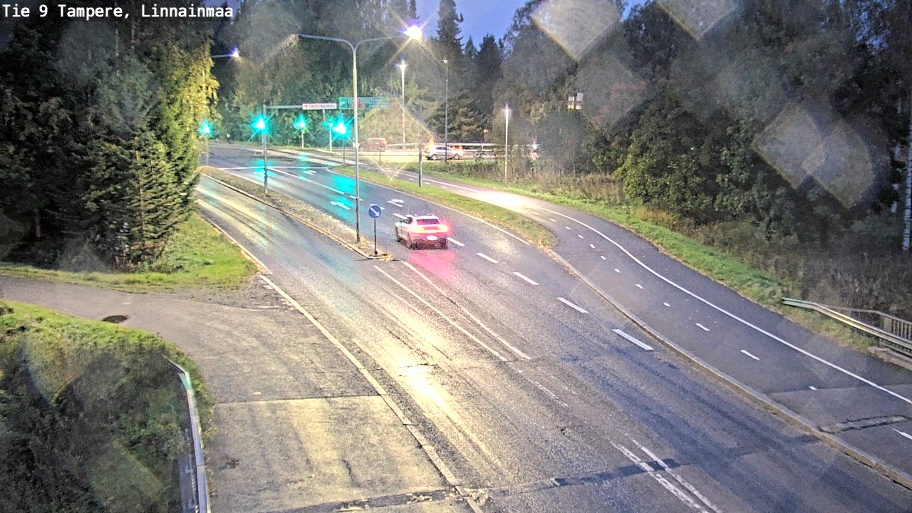 Weather Camera Image Väg 9 Tammerfors, Linnainmaa, Tampere, Pirkanmaa