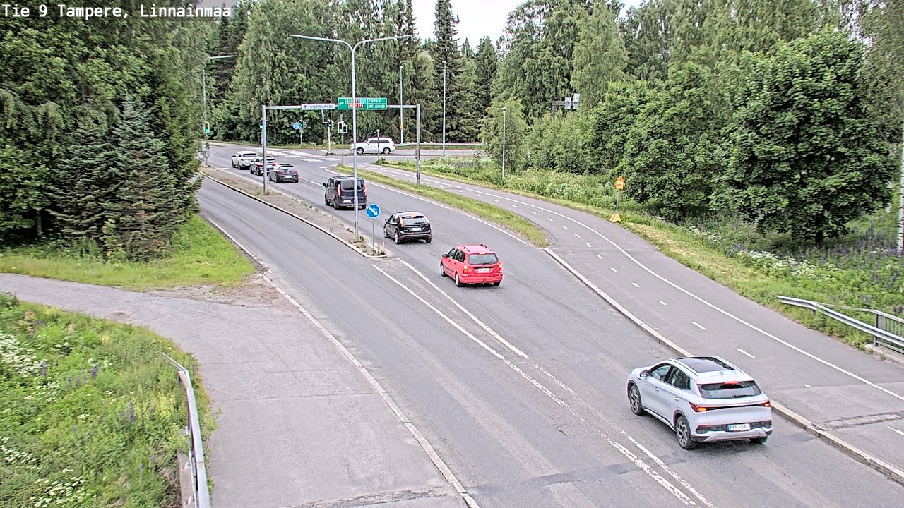 Weather Camera Image Road 9 Tampere, Linnainmaa, Tampere, Pirkanmaa