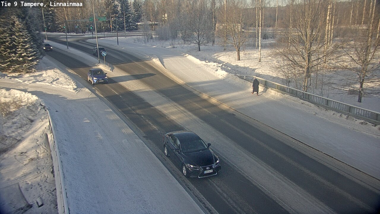 Weather Camera Image Väg 9 Tammerfors, Linnainmaa, Tampere, Pirkanmaa