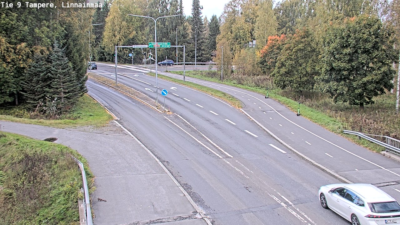 Weather Camera Image Väg 9 Tammerfors, Linnainmaa, Tampere, Pirkanmaa