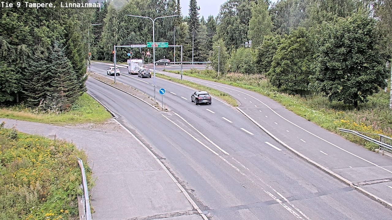 Weather Camera Image Road 9 Tampere, Linnainmaa, Tampere, Pirkanmaa