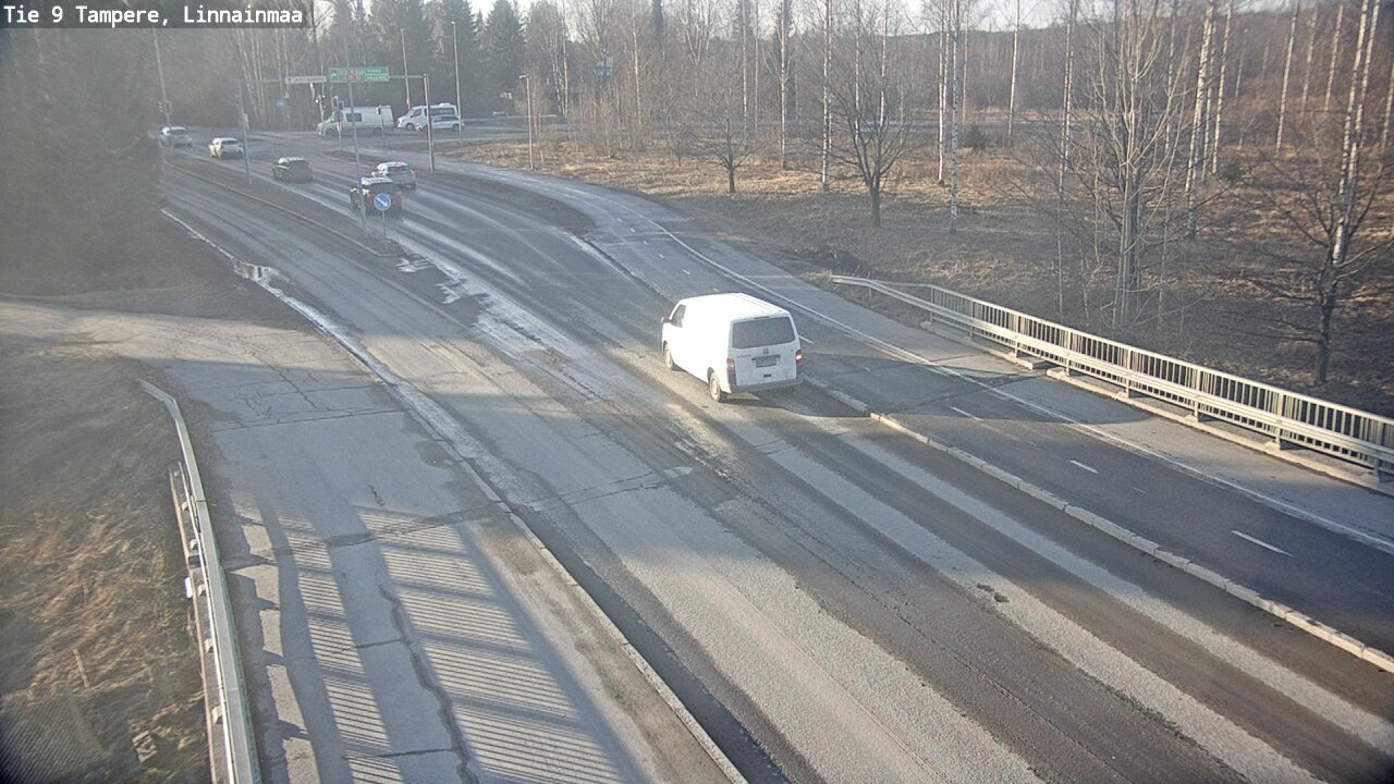 Weather Camera Image Väg 9 Tammerfors, Linnainmaa, Tampere, Pirkanmaa