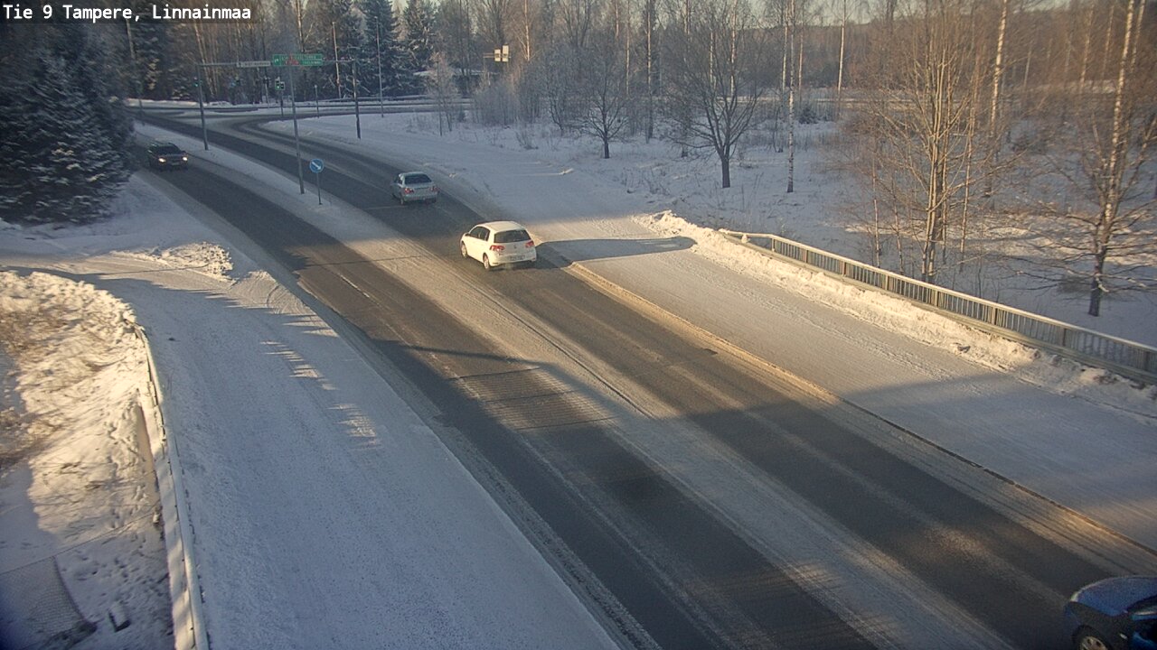 Weather Camera Image Väg 9 Tammerfors, Linnainmaa, Tampere, Pirkanmaa
